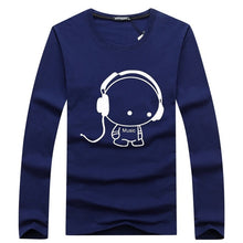 Load image into Gallery viewer, Men T-shirts Fashion Boys Long Sleeve t shirt Male Spring Full Sleeve Tee shirts homme Men's T-Shirt Autumn Casual T Shirts
