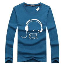 Load image into Gallery viewer, Men T-shirts Fashion Boys Long Sleeve t shirt Male Spring Full Sleeve Tee shirts homme Men's T-Shirt Autumn Casual T Shirts
