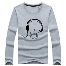 Load image into Gallery viewer, Men T-shirts Fashion Boys Long Sleeve t shirt Male Spring Full Sleeve Tee shirts homme Men's T-Shirt Autumn Casual T Shirts
