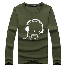Load image into Gallery viewer, Men T-shirts Fashion Boys Long Sleeve t shirt Male Spring Full Sleeve Tee shirts homme Men's T-Shirt Autumn Casual T Shirts
