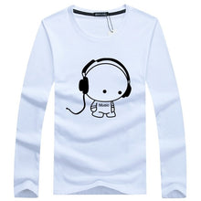 Load image into Gallery viewer, Men T-shirts Fashion Boys Long Sleeve t shirt Male Spring Full Sleeve Tee shirts homme Men's T-Shirt Autumn Casual T Shirts
