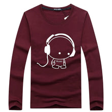 Load image into Gallery viewer, Men T-shirts Fashion Boys Long Sleeve t shirt Male Spring Full Sleeve Tee shirts homme Men's T-Shirt Autumn Casual T Shirts
